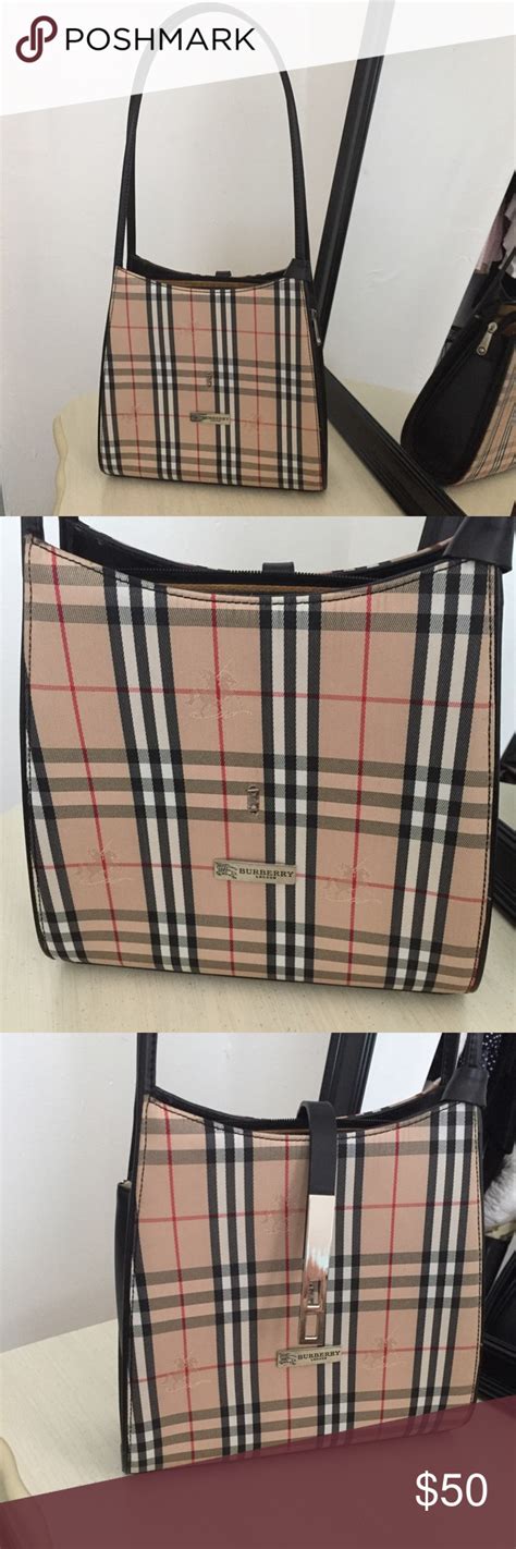 burberry shoulder bag vintage|old style burberry handbags.